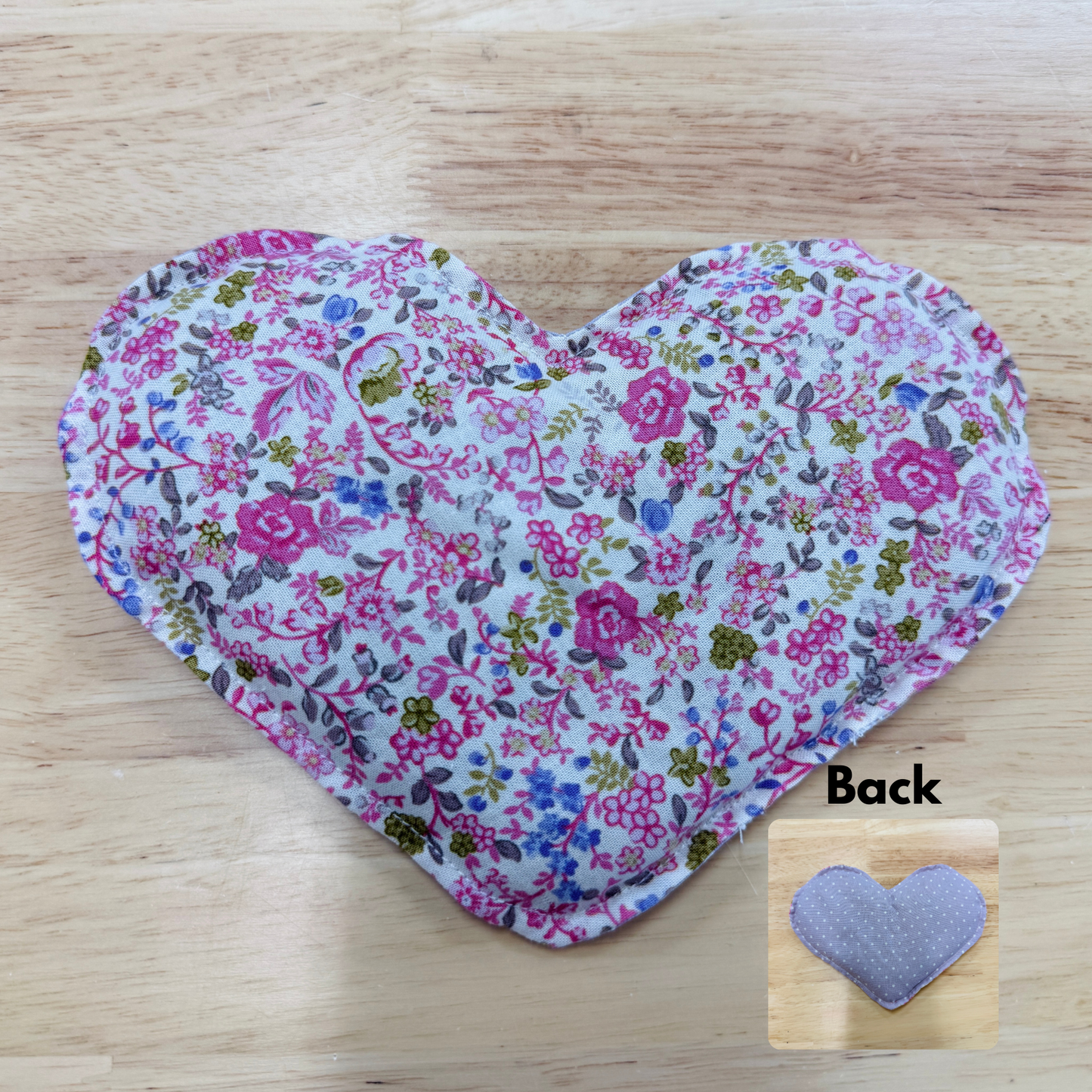 Handmade Lavender Flax Seed Weighted Eye Pillow