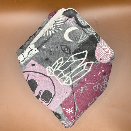 Purple Skull Microwave Bowl Cozy