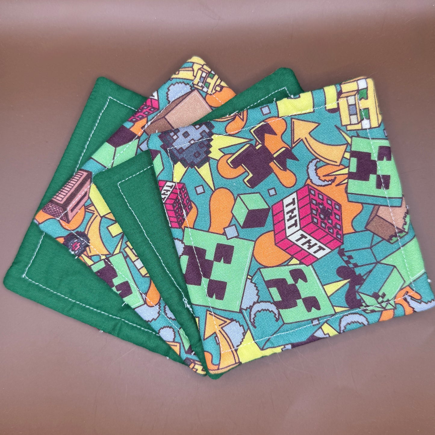 Minecraft Coaster Set