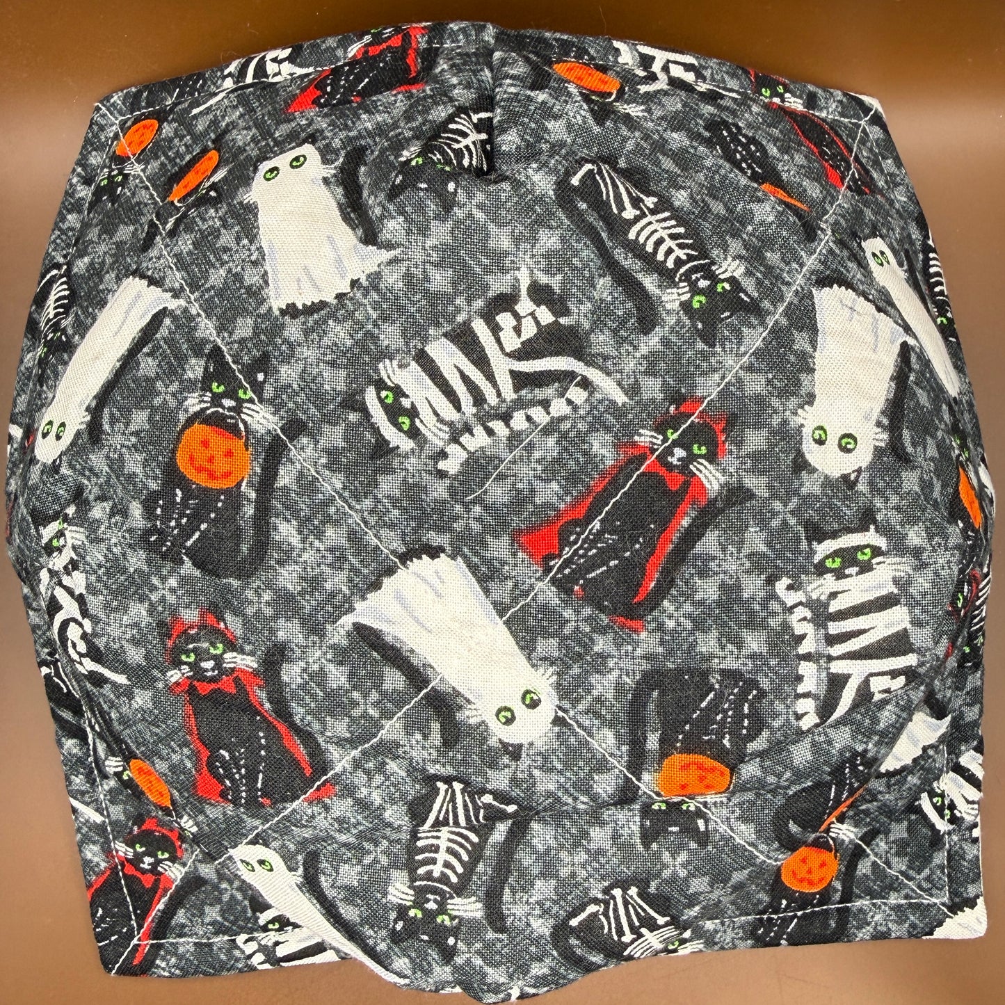 Halloween Cat Cotton Bowl Cozy