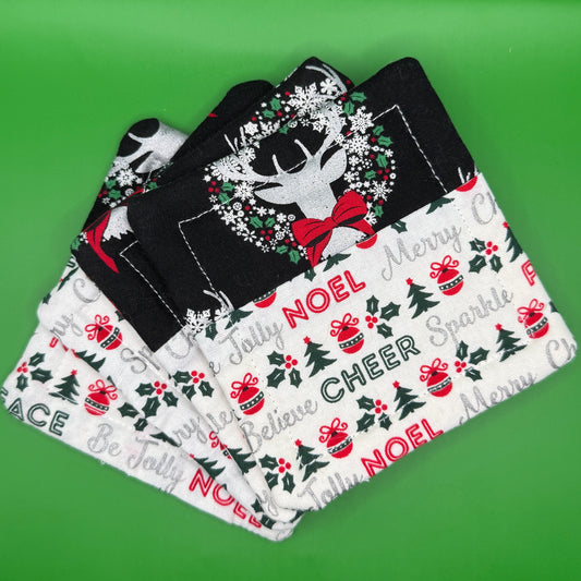 Christmas Reindeer Coaster Set