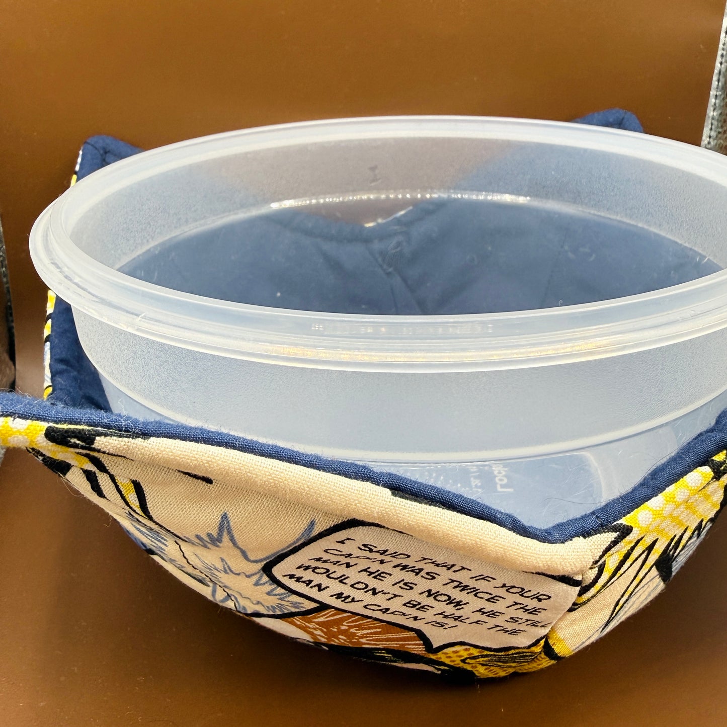 Handmade Star Trek Microwave Bowl Cozy