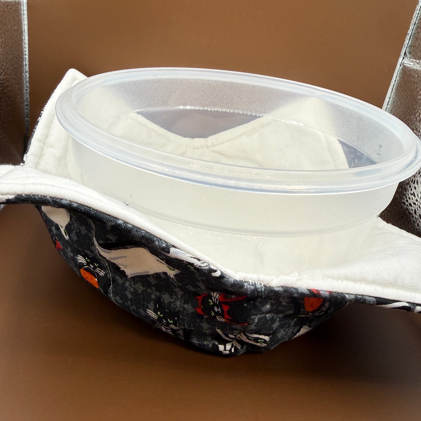 Halloween Cat Cotton Bowl Cozy