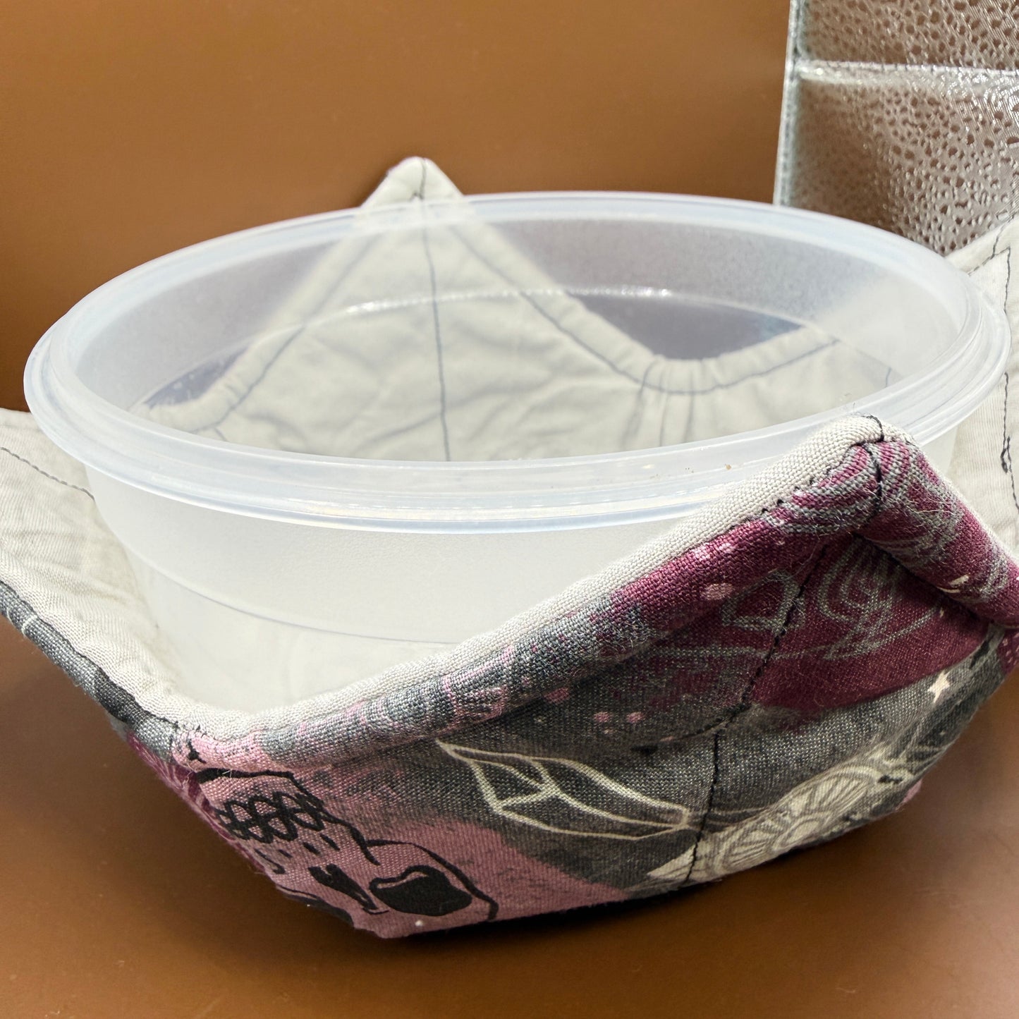 Purple Skull Microwave Bowl Cozy