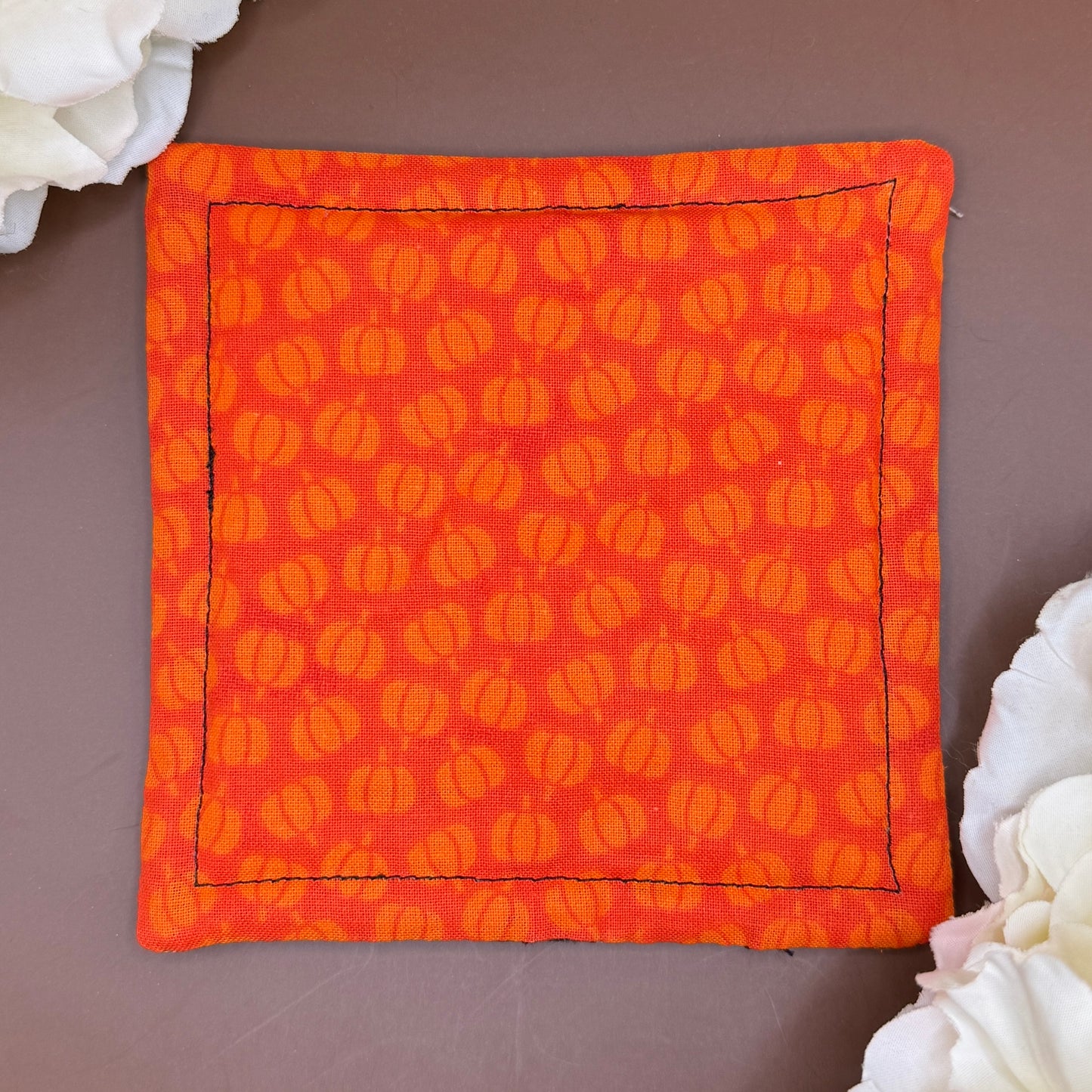 Handmade Halloween Cat Coaster Set