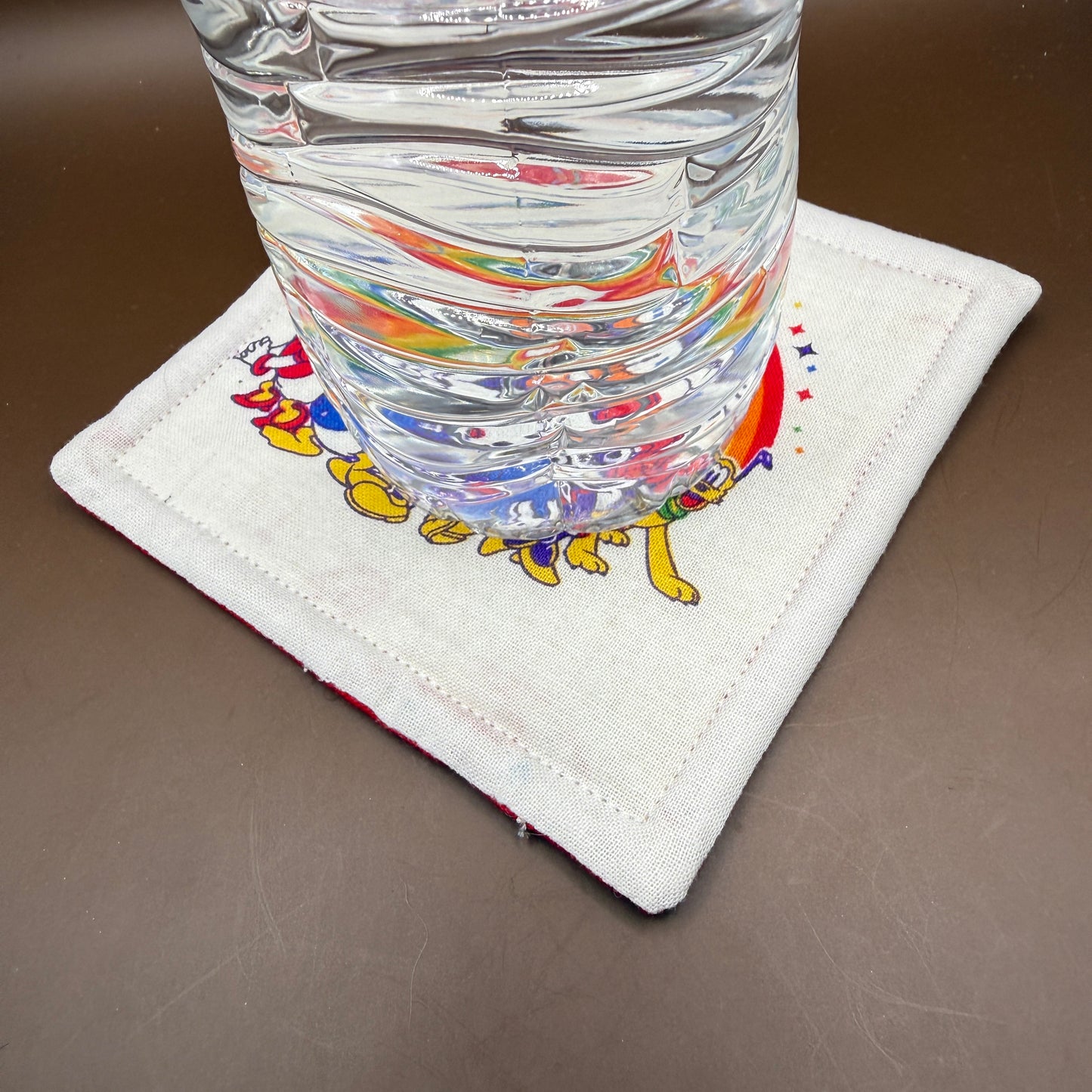 Handmade Disney Rainbow Pride Coaster Set