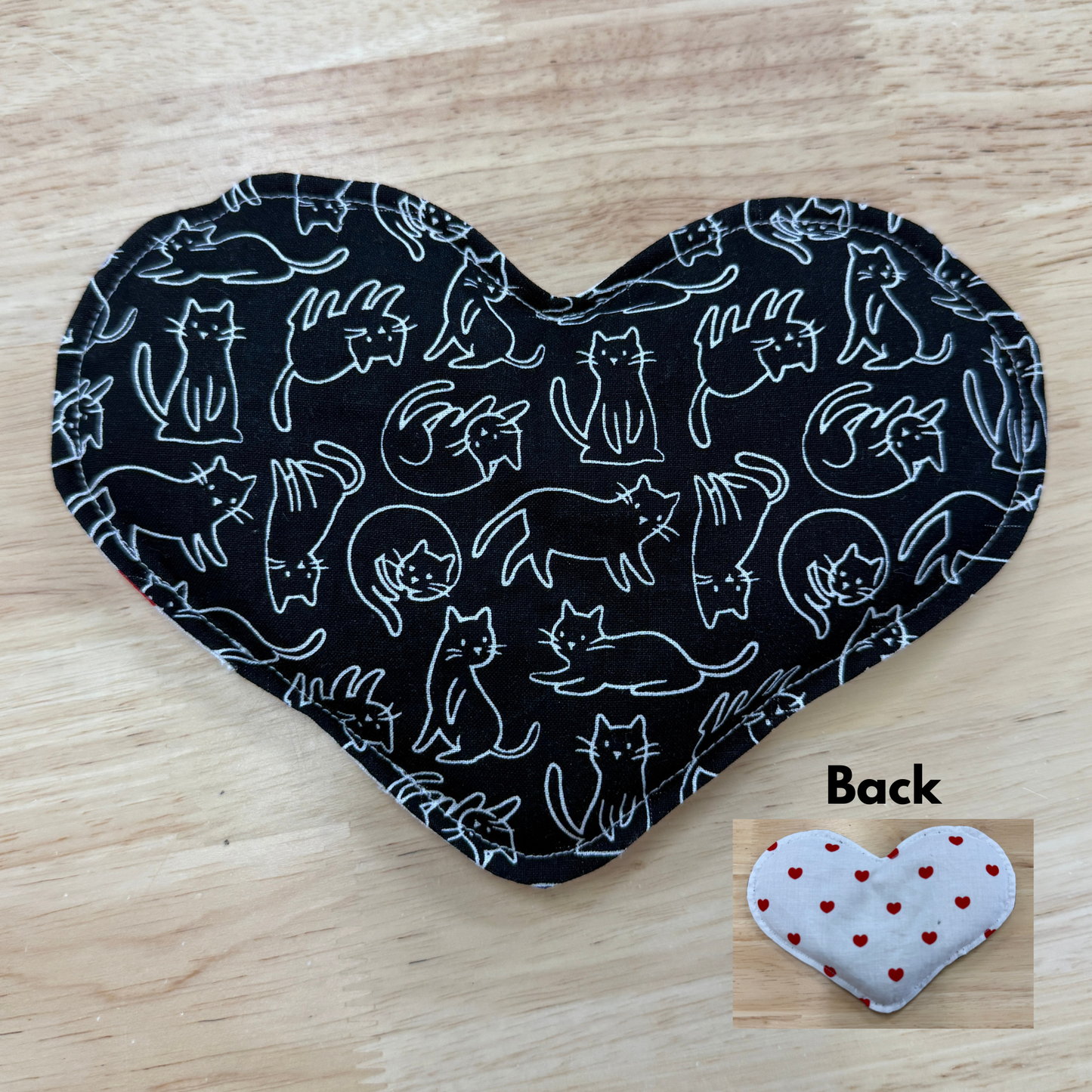 Handmade Lavender Flax Seed Weighted Eye Pillow